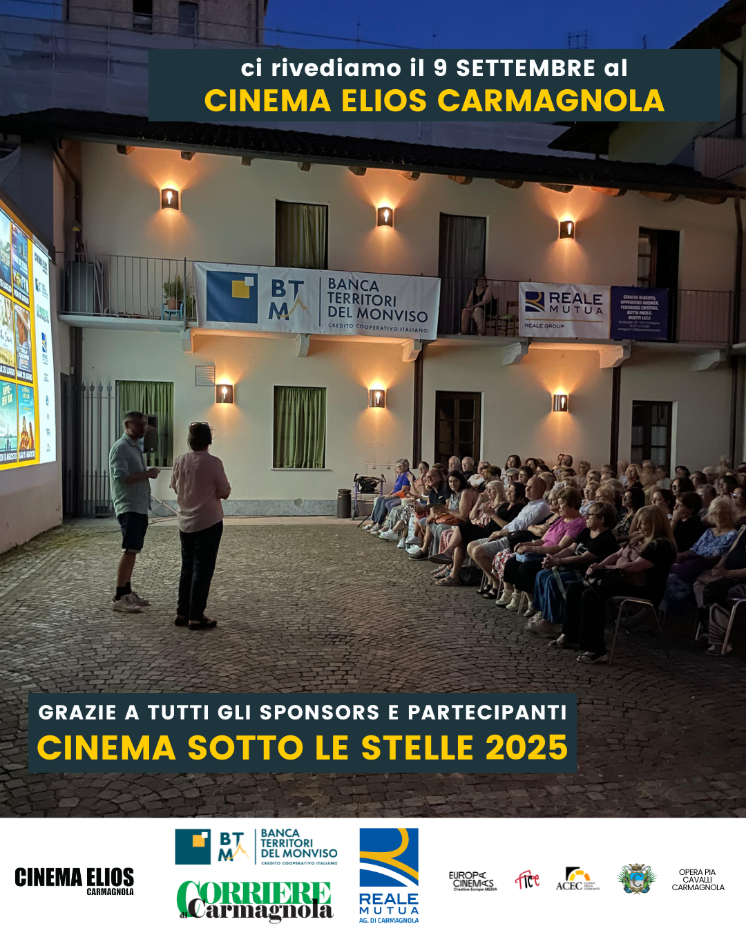 CINEMA SOTTO LE STELLE 2025