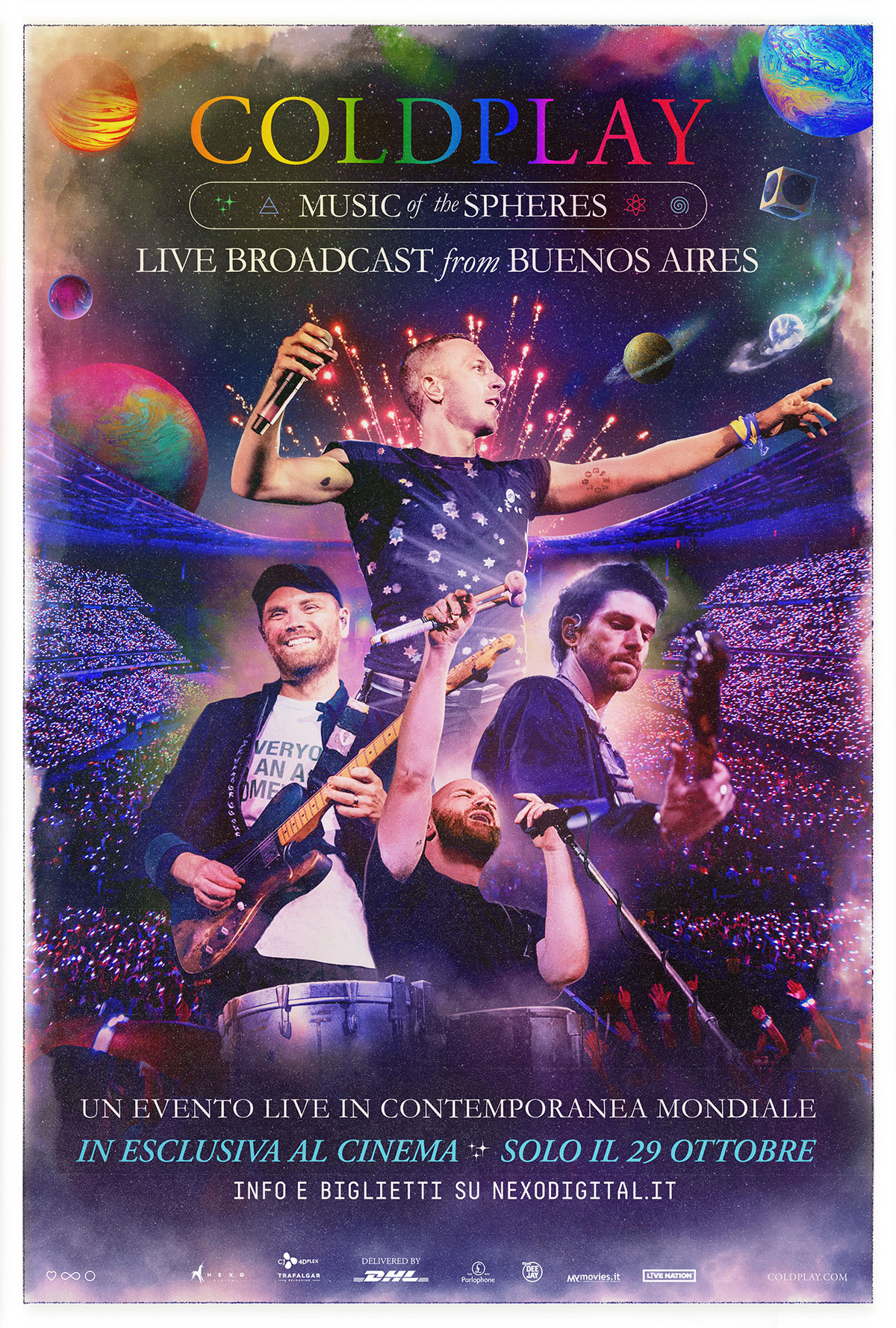 Coldplay live Buenos Aires